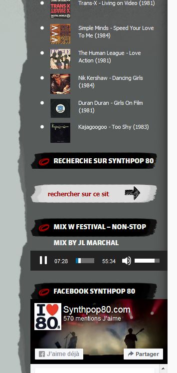 Mix W Festival - 80's Atists